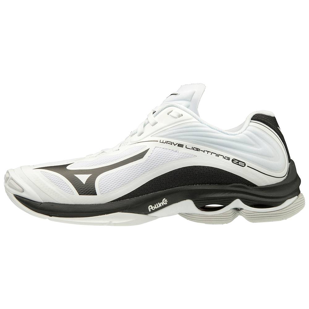 Zapatillas Voleibol Mizuno Wave Lightning Z6 Mujer Blancas/Negras Outlet JWZX-26143